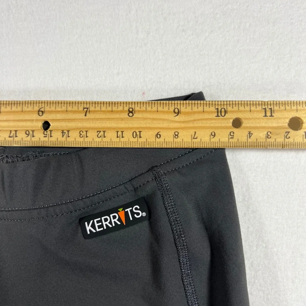 Kerrits Performance Equestrian Riding Tights Black Knee Patch Leggings Medium